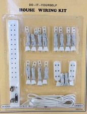 Dolls House Lighting Socket Power Strip Lighting Kit 15 Piece Wiring Set