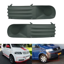 For VW Transporter T5 2003-2009 Front Bumper Driving Fog Light Grill Left+Right