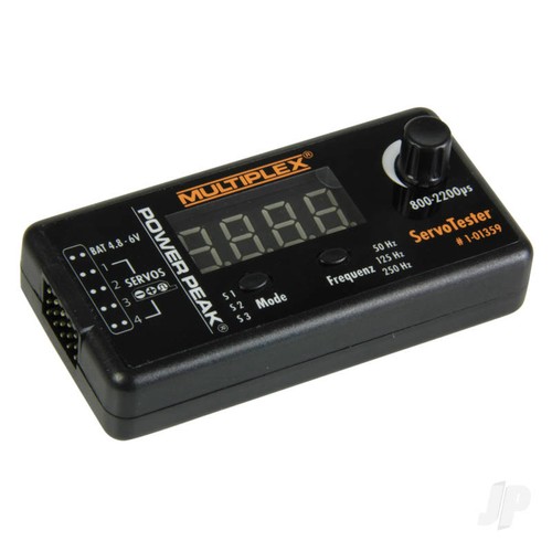 Multiplex servo tester - multiplex,