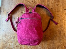KIPLING PINK HANDBAG RUCKSACK