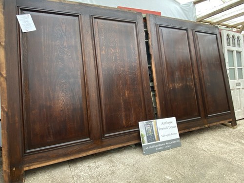 Antique oak wall panelling - antique,