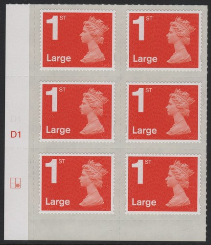 Security machin stamps - gb,