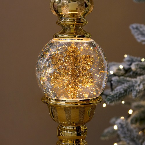 Luxury snow globe light - globe, up