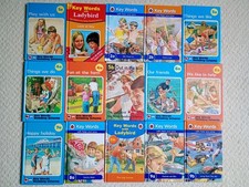15 Vintage Ladybird Peter and Jane Key Words Book Bundle. Good Readable Cond