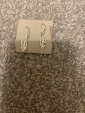 H Samuel Sterling Silver Leaf