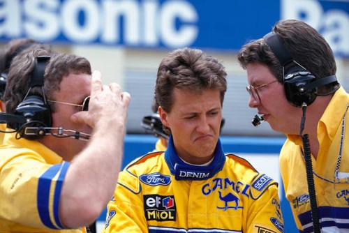Michael schumacher with - michael,