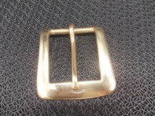 CAST SOLID BRASS BELT BUCKLE [