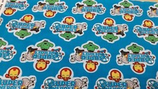 100% Cotton Camelot Fabrics -  Marvel 13020703  'Super Heroes' Design
