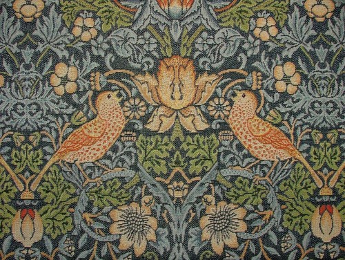 William morris tapestry fabric - william,