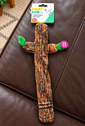 Woof stick man squeaky - &,