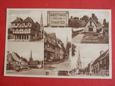 Old essex multi view - view, postcard
