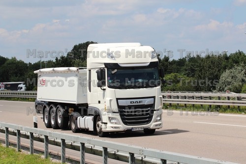 Truck photo daf tipping - xf,