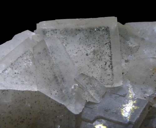 Lovely fluorite with - lovely, marcasite