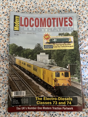 Modern locomotives illustrated - locomotives,