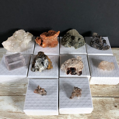 10pcs topaz sphalerite quartz - 10pcs,