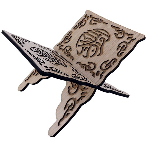Wooden book stand foldable - stand,