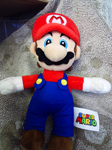 Super mario bros plush - super,