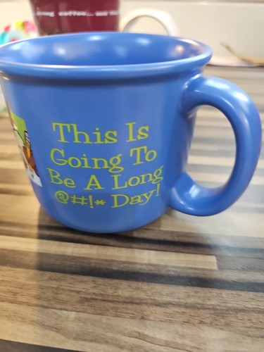 Vintage taz blue mug this - taz,