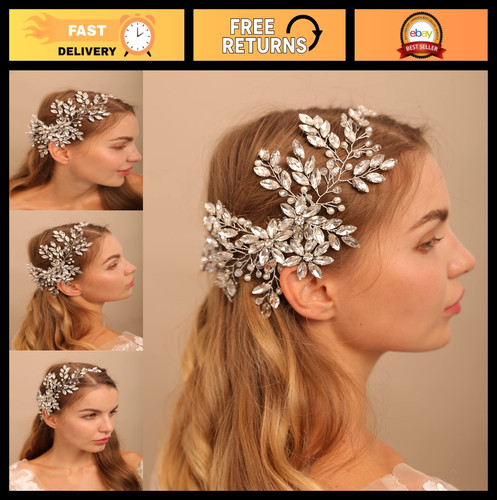 Elegant bridal hair comb - hair, with