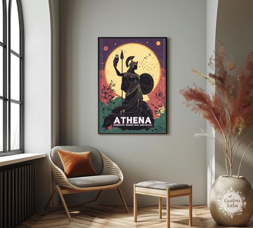 Goddess athena print - ,,
