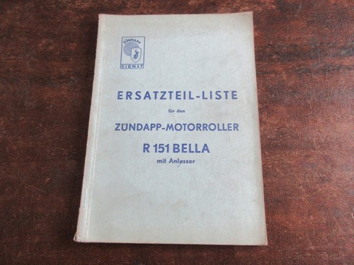 Zündapp 151 bella - bella, scooter