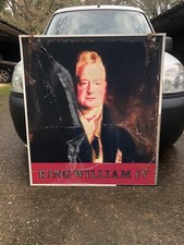 Large original pub sign king - original,
