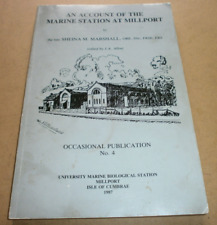 SHEINA MARSHALL - ACCOUNT OF THE MARINE STATION AT MILLPORT - 1987 S/C BOOK
