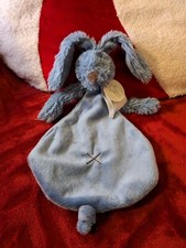 Happy horse blue bunny - horse, rabbit