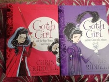 Goth Girl Books Bundle Chris Riddell x2 Paperbacks Children’s.