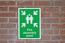 Fire assembly point - assembly, a5