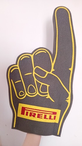 Pirelli tyres foam finger - pirelli,