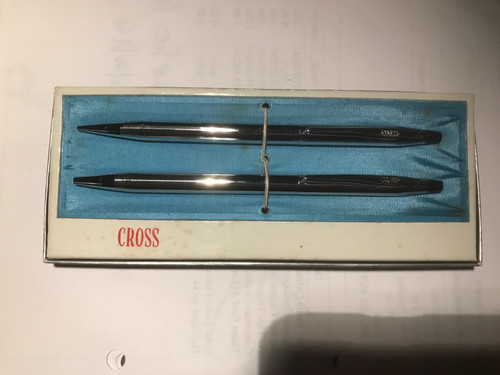Cross ball pen and pencil - and,