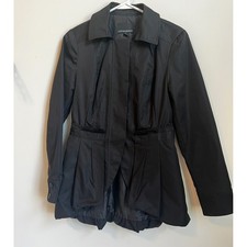 Cynthia Rowley Black Pleated