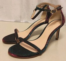 STUART WEITZMAN SANDALS FUCHSIA MULTI HEELED SANDALS SIZE 2 EU 35 RRP £370.00