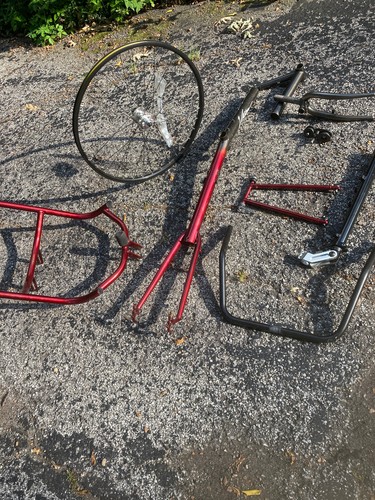 Vision r44 recumbent frame - vision, w/