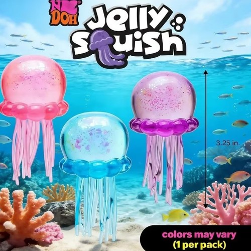 Needoh jellyfish jelly - jelly, squish