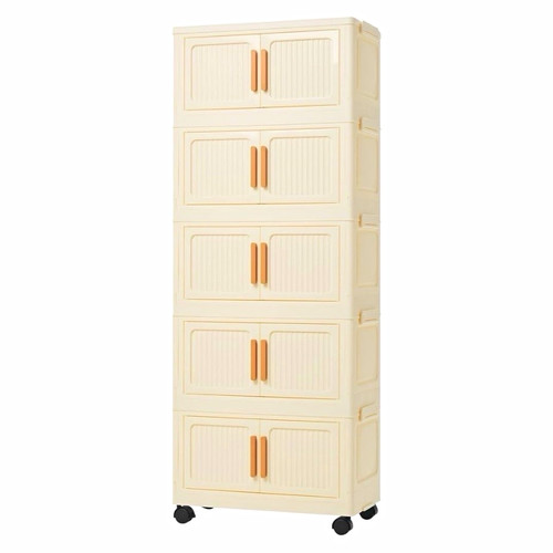 Tier plastic stackable - 5-tier,