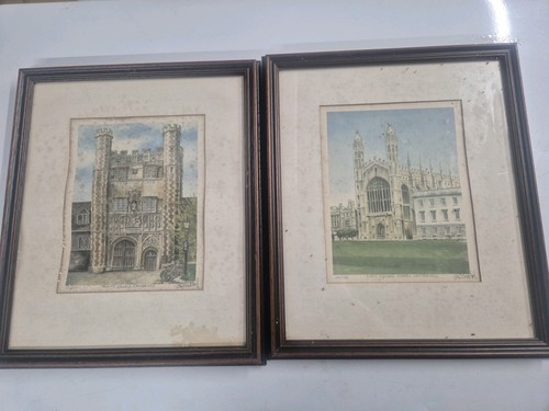 Pair vintage signed limited - signed,