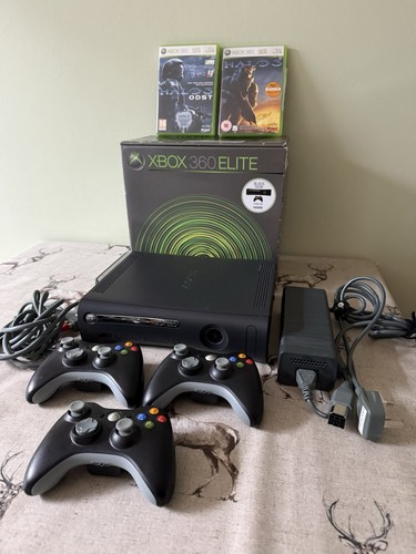 Xbox 360 elite - 360, boxed