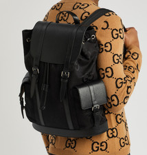Gucci Jumbo GG Canvas Backpack