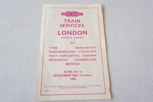 1950 york newcastle berwick - 1950,