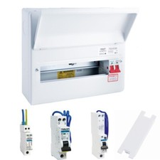 Niglon Protego 100A Metal Clad Consumer Unit add SPD & MCB's or 'A' RCBO's