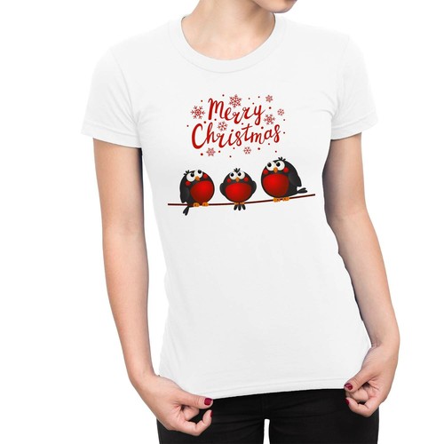 1tee womens merry christmas - merry,