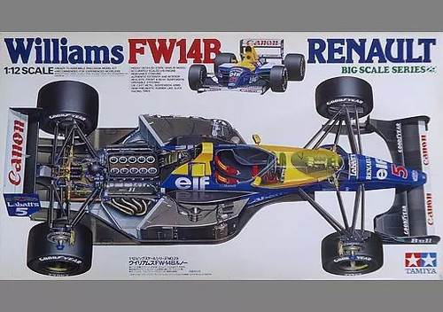 Tamiya williams fw14b - fw14b, renault