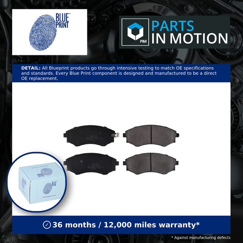 Brake pads set fits ssangyong - set,