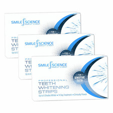 Teeth Whitening Strips, 3 X