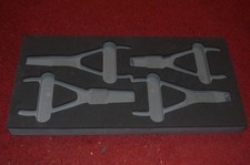 HALFORDS ADVANCED EMPTY  4 PIECE CIRCLIP PLIER FOAM CASE, NEW.