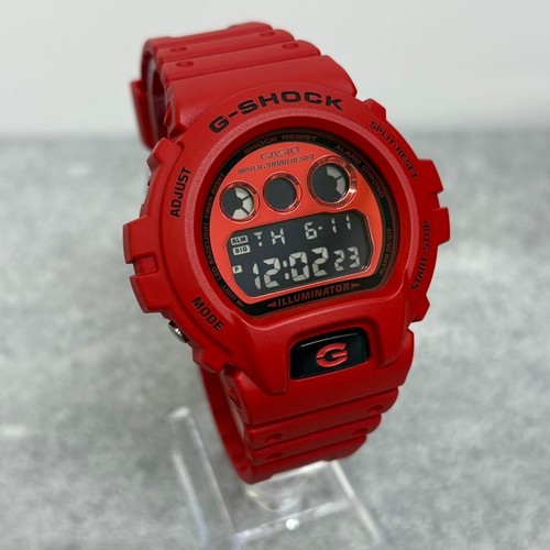 Casio shock 6900rrb - dw-6900rrb, red
