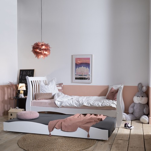 Astrid single sleigh bed - single,