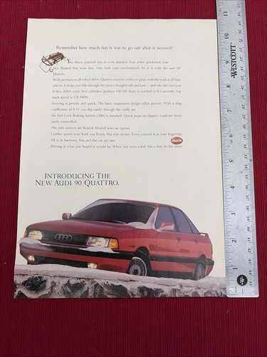 The 1988 audi quattro car - audi,